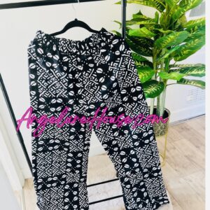 Pantalon Wax Tendance- Taille ajustable coupe large