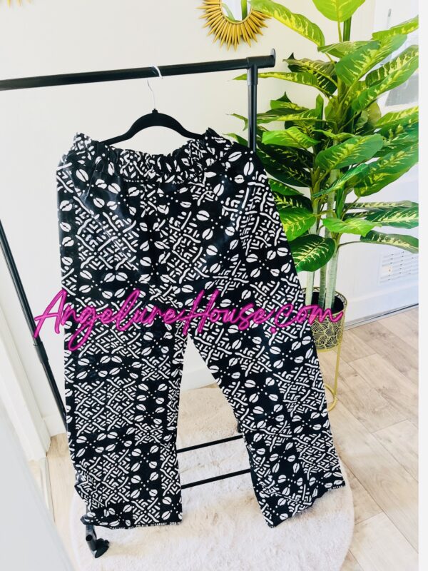 Pantalon Wax Tendance- Taille ajustable coupe large