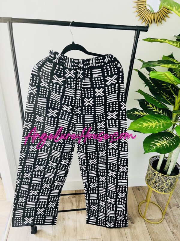 Pantalon Wax Tendance- Taille ajustable coupe large