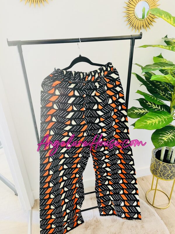 Pantalon Wax Tendance- Taille ajustable coupe large – Image 3