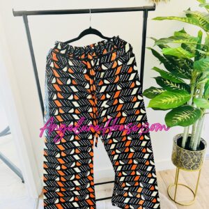 Pantalon Wax Tendance- Taille ajustable coupe large