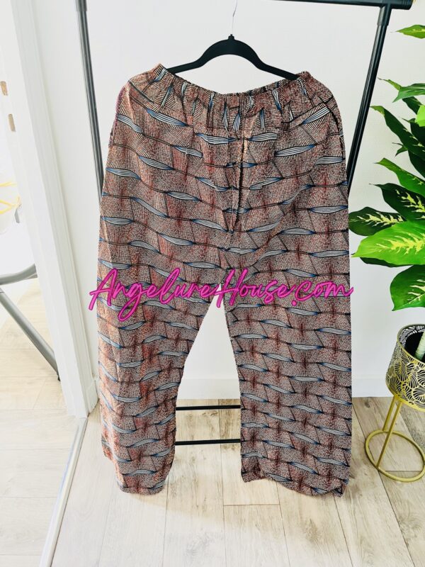 Pantalon Wax Tendance- Taille ajustable coupe large – Image 3