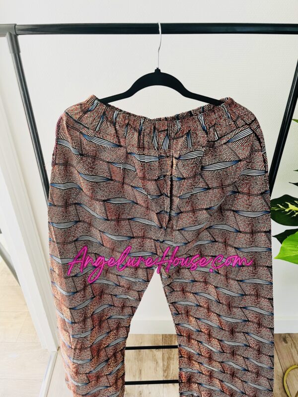 Pantalon Wax Tendance- Taille ajustable coupe large – Image 2