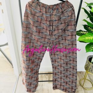 Pantalon Wax Tendance- Taille ajustable coupe large